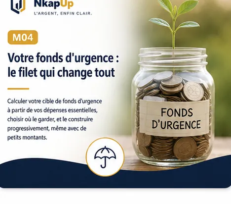 Carte NkapUp du module M04 : Se protéger des imprévus