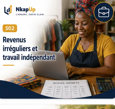 Carte NkapUp du module S02 : Gérer des revenus irréguliers toute l'année