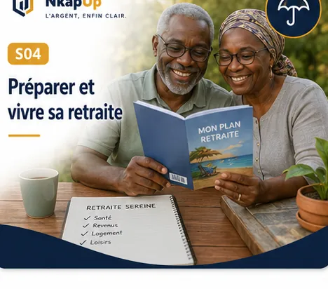 Carte NkapUp du module S04 : Préparer sa retraite pas à pas